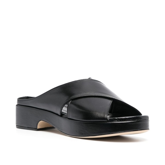 BY FAR cross-front platform sandals - Picture 1 of 9
